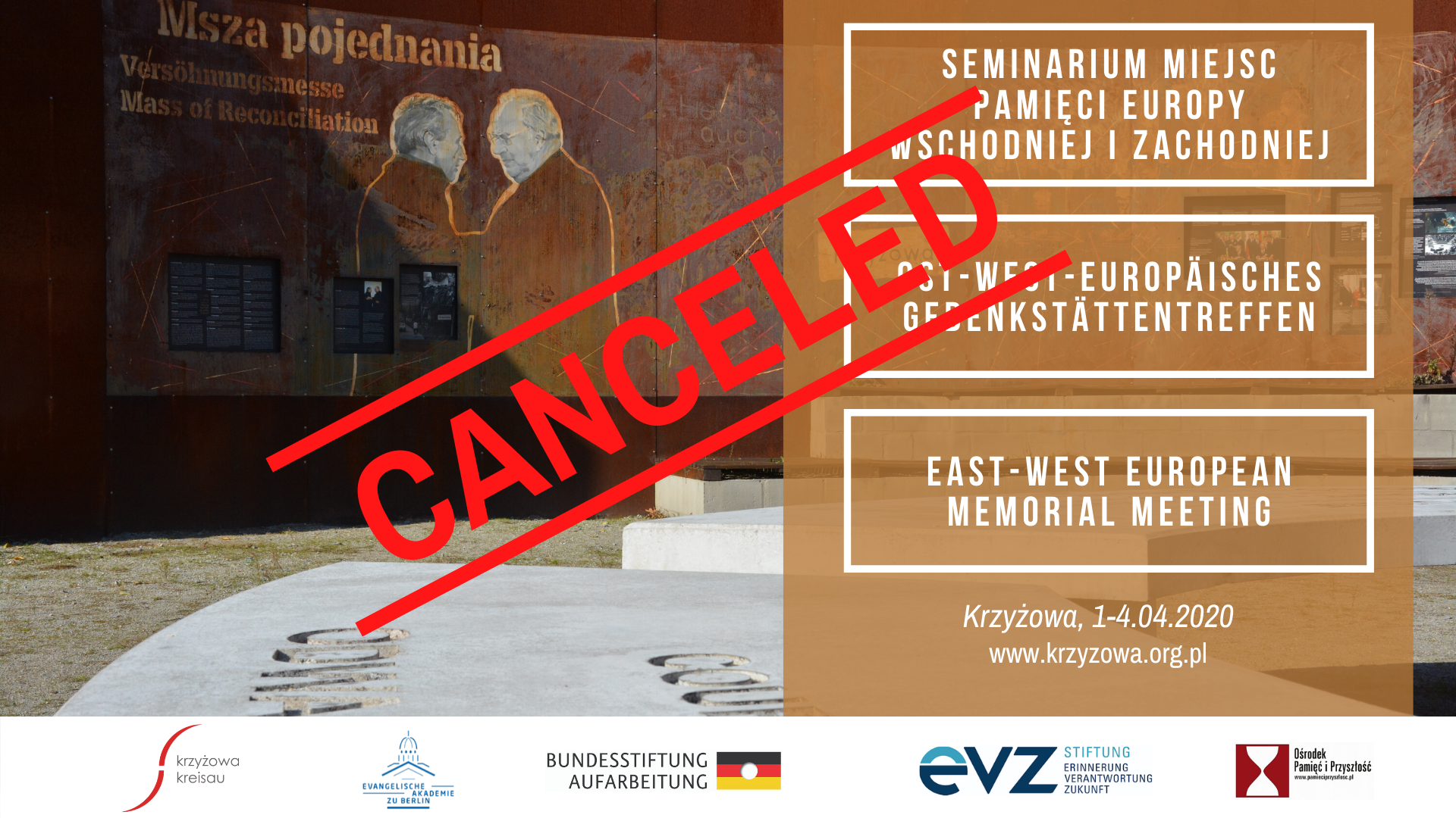 18th East-West European Memorial Meeting - Krzyżowa. EVENT CANCELED!